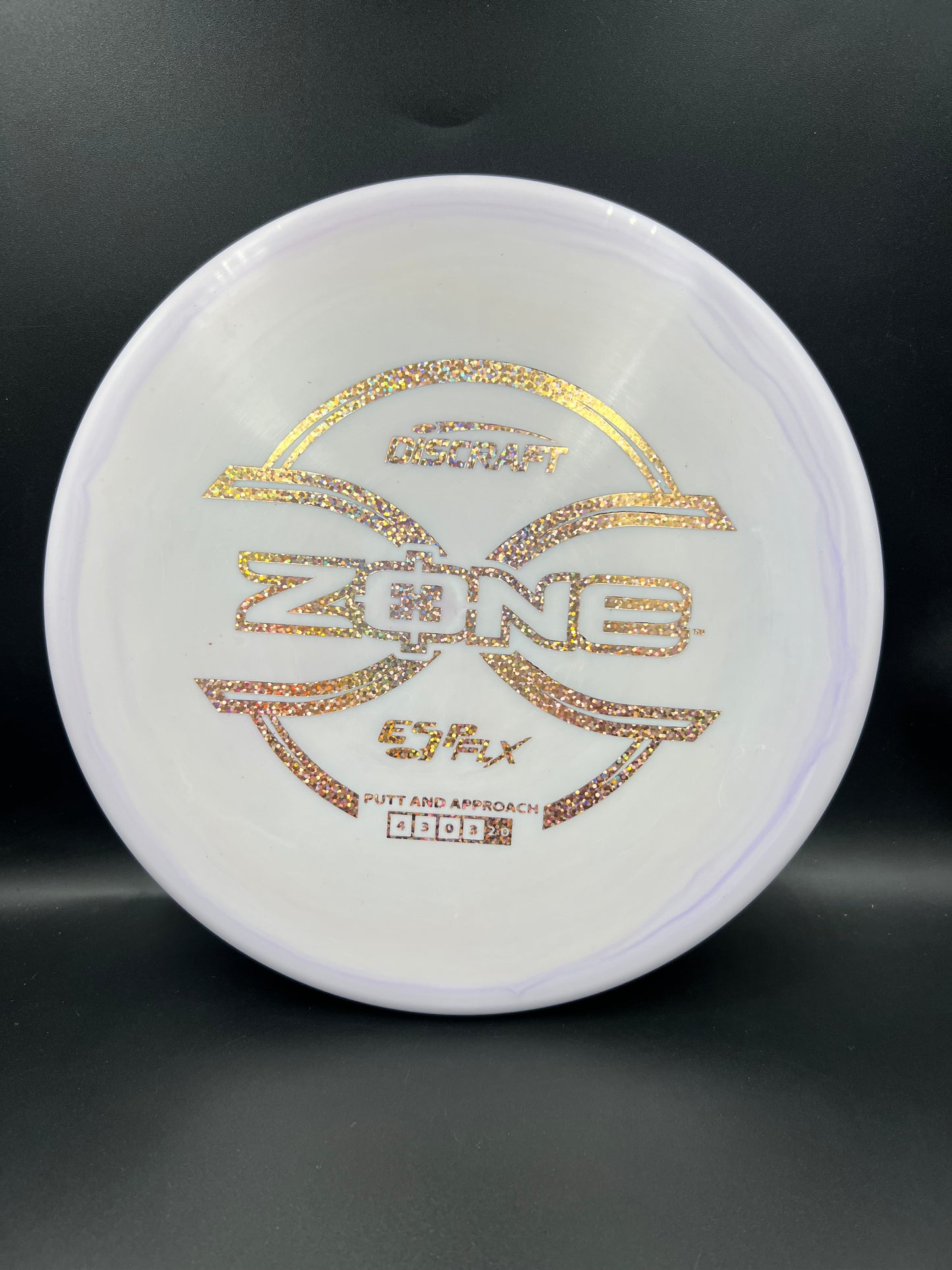 Discraft ESP Flx Zone Light Pinkish White Reflective Glitter - 170g-172g