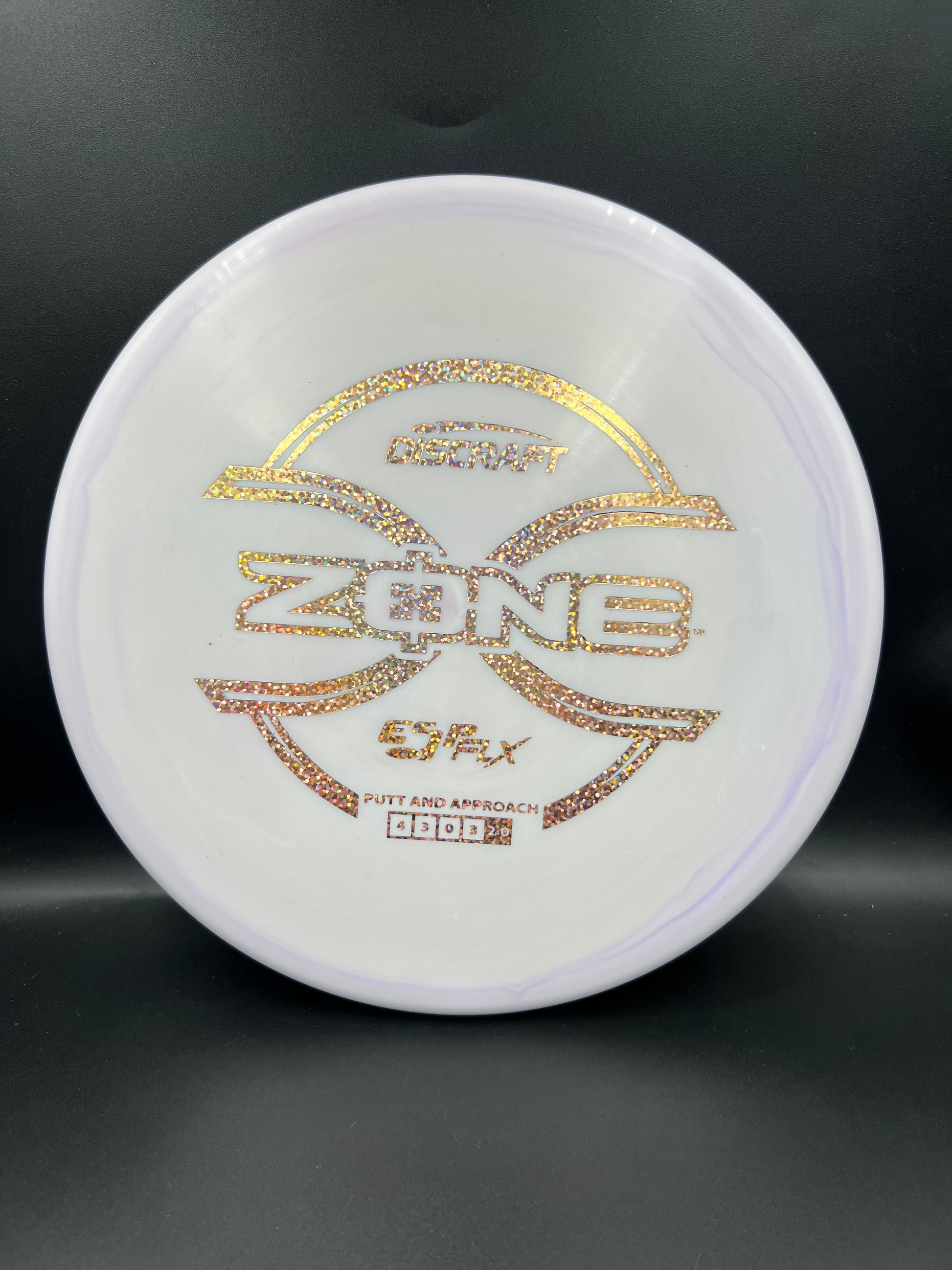 Discraft ESP Flx Zone Light Pinkish White Reflective Glitter - 170g-172g