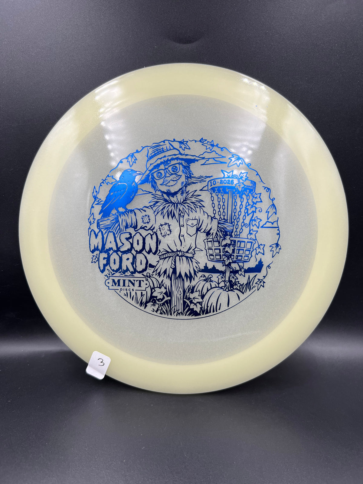 Mint Discs 2026 Halloween Mason Ford Nocturnal Glow Freetail Blue (3) - 173g