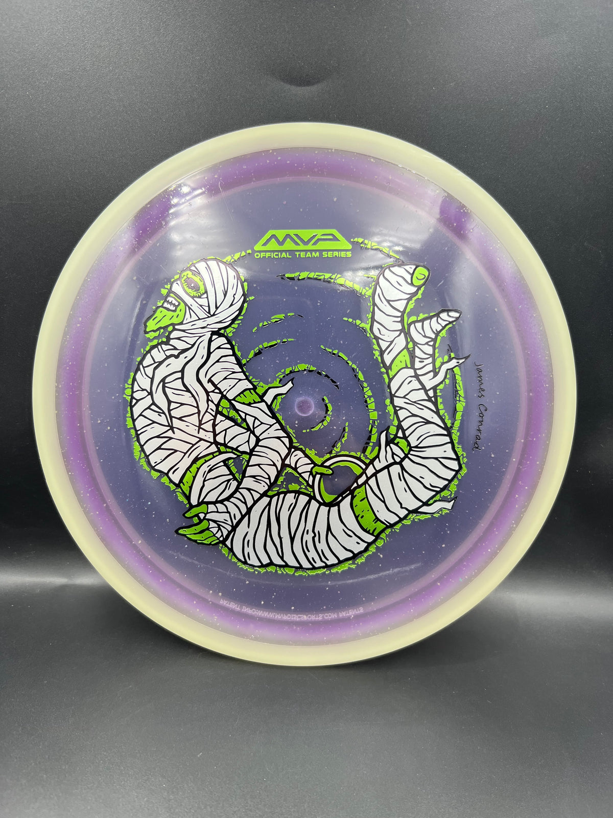 MVP Particle Proton Trail - James Conrad 2026 Halloween Team Series Light Purple Green -166g