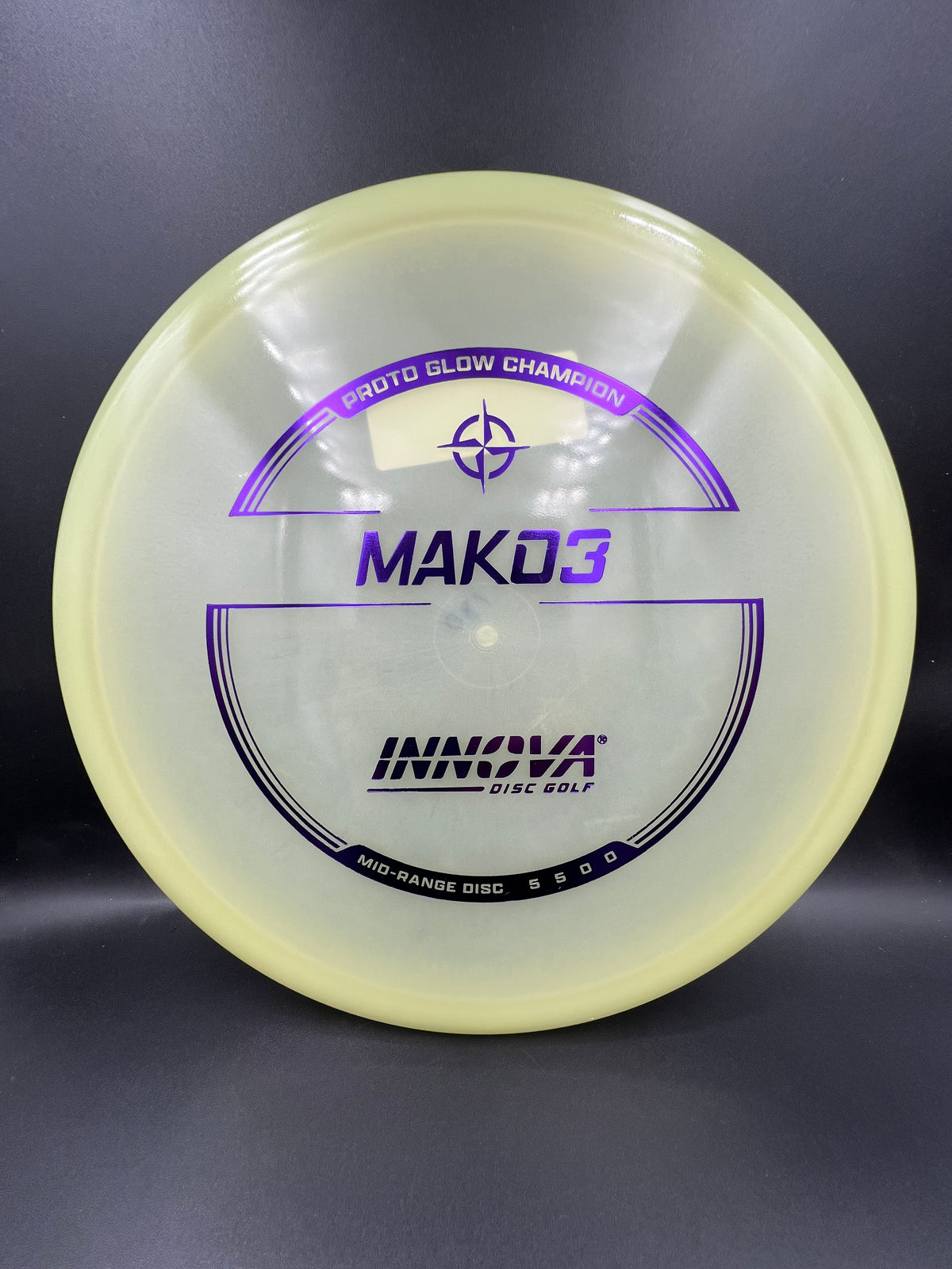 Innova Proto Glow Champion Mako3 Purple Stamp - 180g