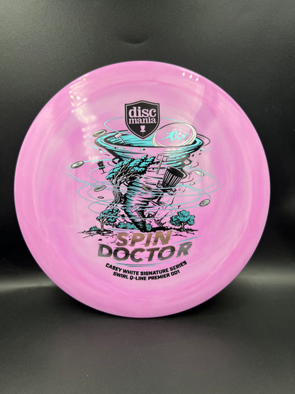 Discmania Spin Doctor - Casey White Signature Series Swirl Q-Line Premier DD1