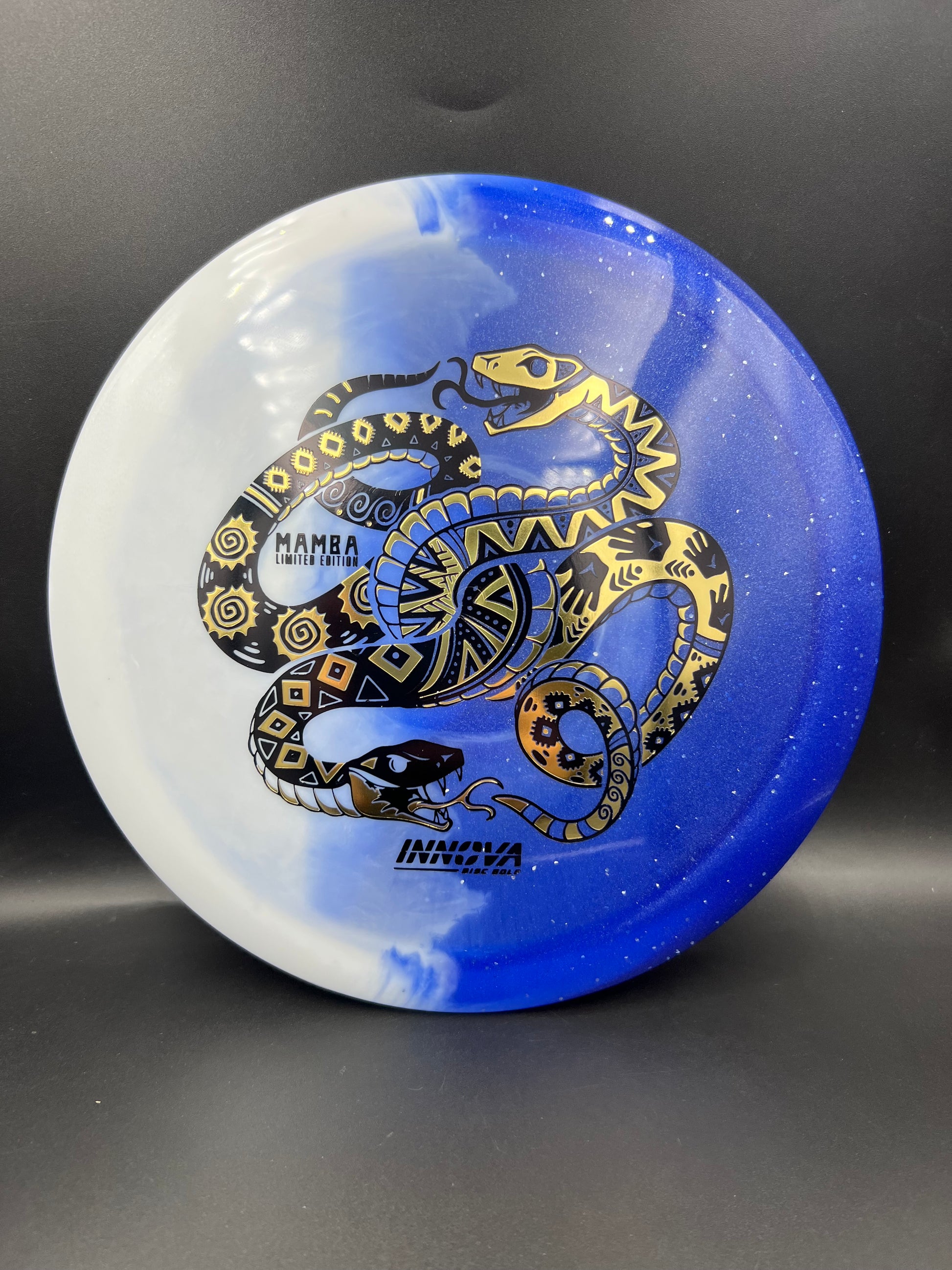 Innova Limited Edition Duo Mamba Blue Side Gold Black - 172g