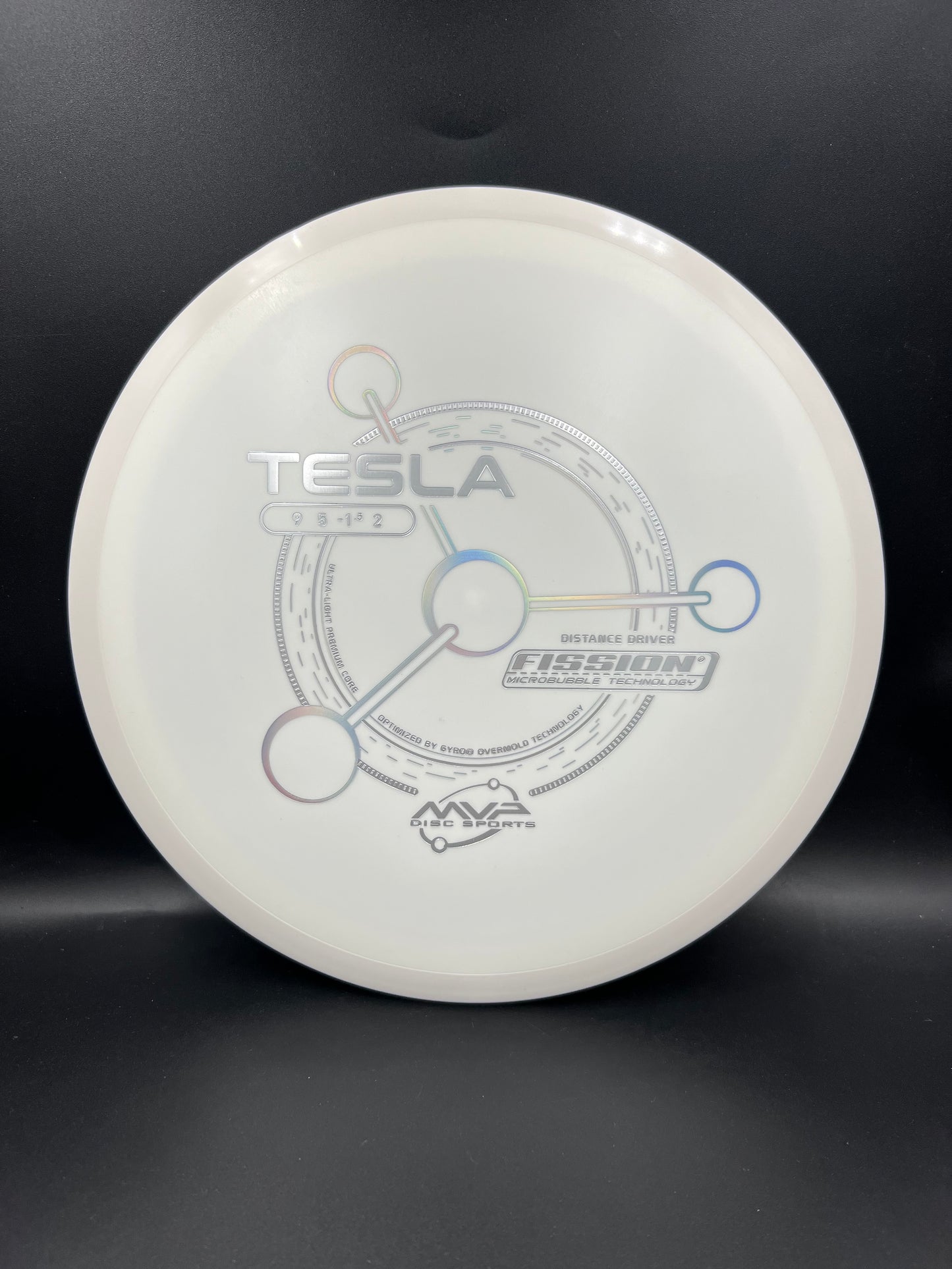 MVP Fission Tesla White Silver - 145g
