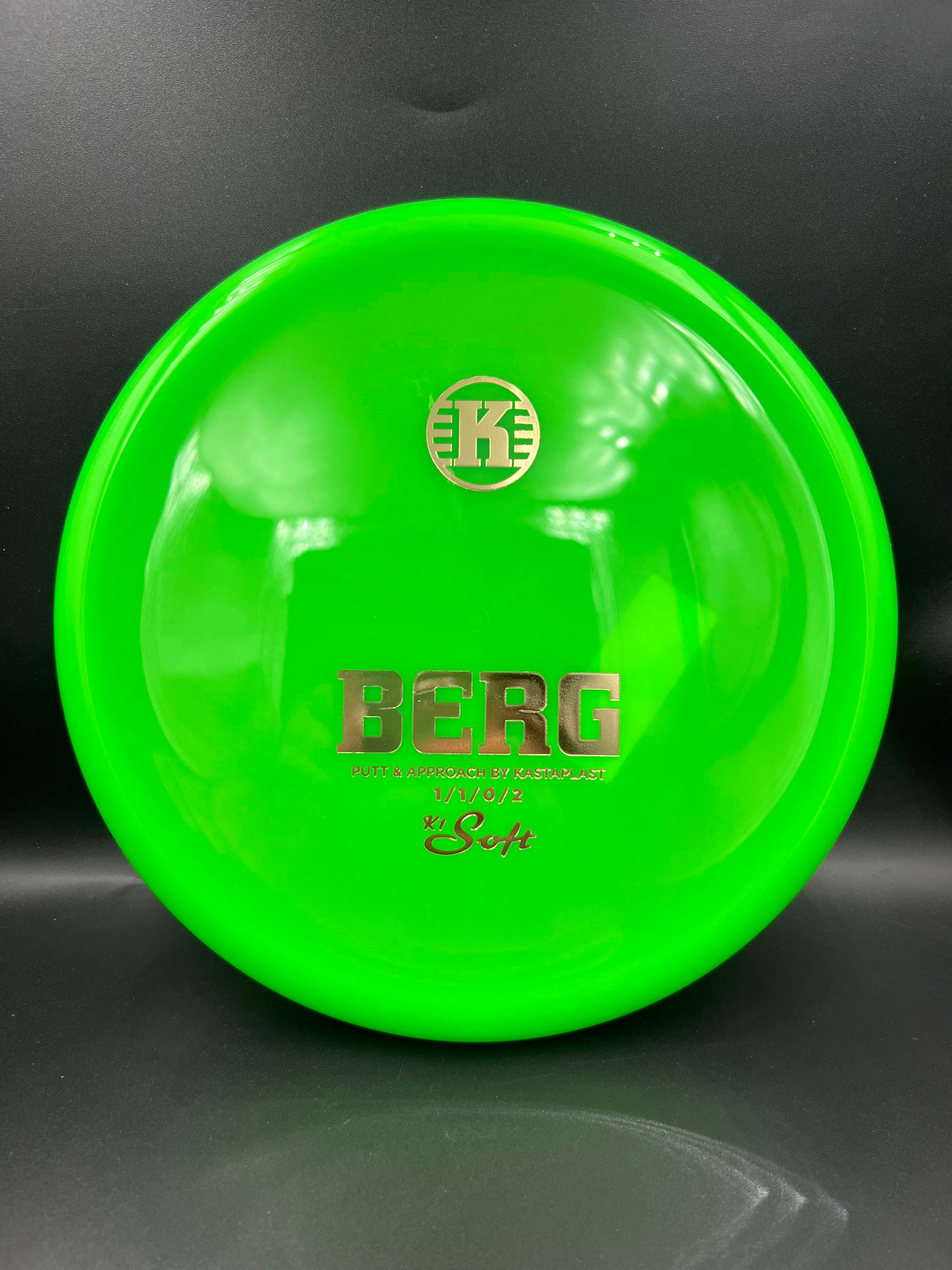 Kastaplast K1 Soft Berg Green Gold Stamp - 175g