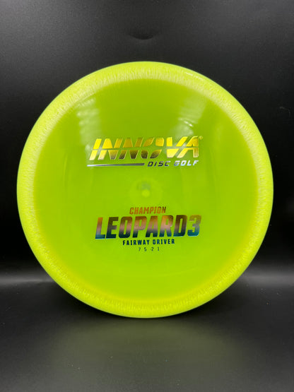 Innova Champion Leopard3 Yellow Yellow Blue Gradient - 139g