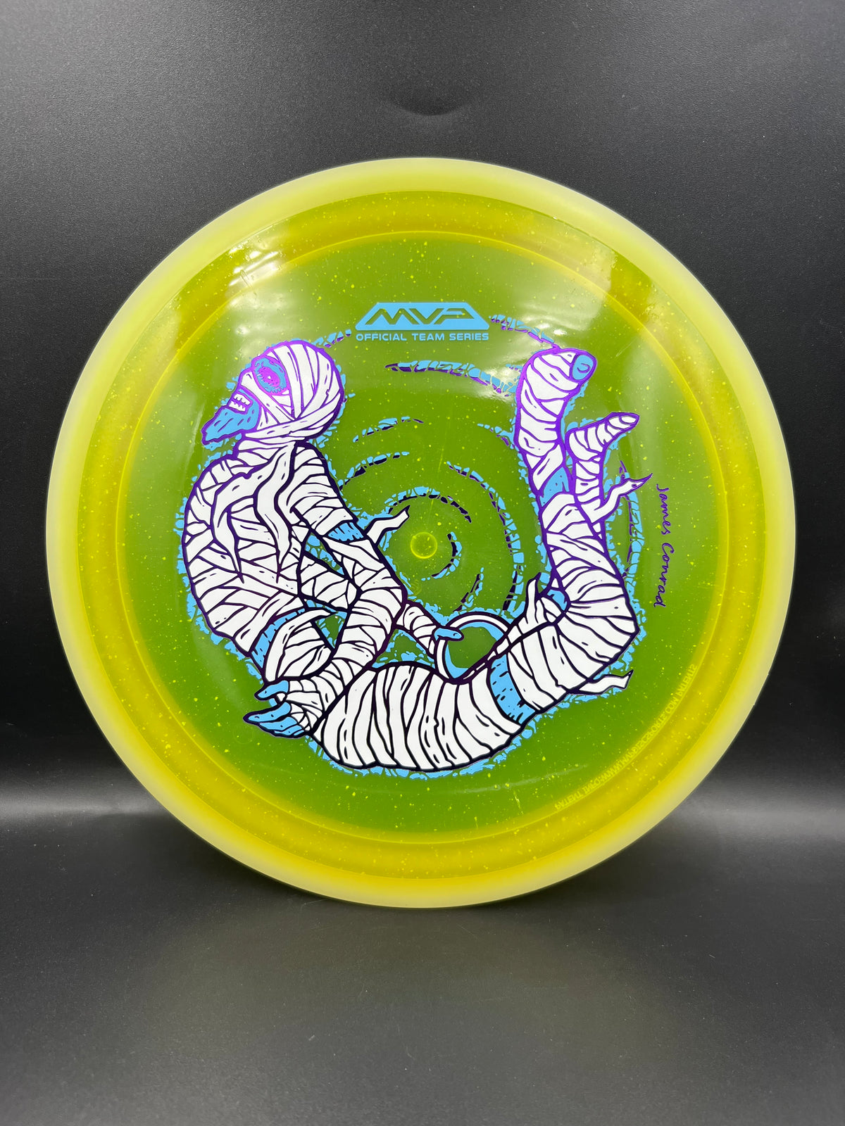 MVP Particle Proton Trail - James Conrad 2026 Halloween Team Series Yellow Blue Purple - 168g