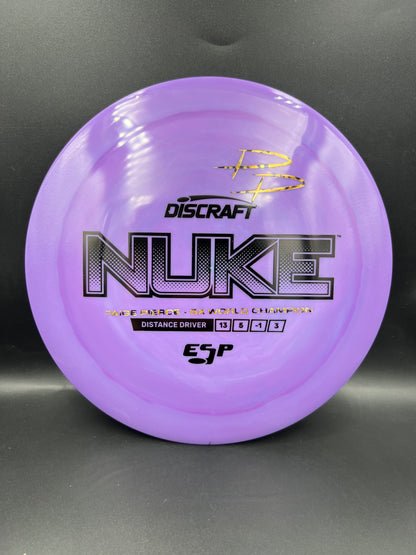 Discraft ESP Nuke Refresh - Purple Black Leopard - 173g-174g