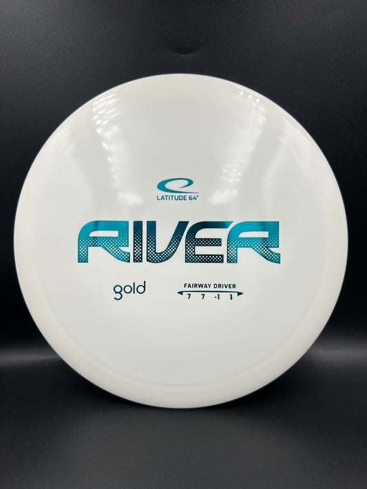 Latitude 64 Gold River White Teal - 168g
