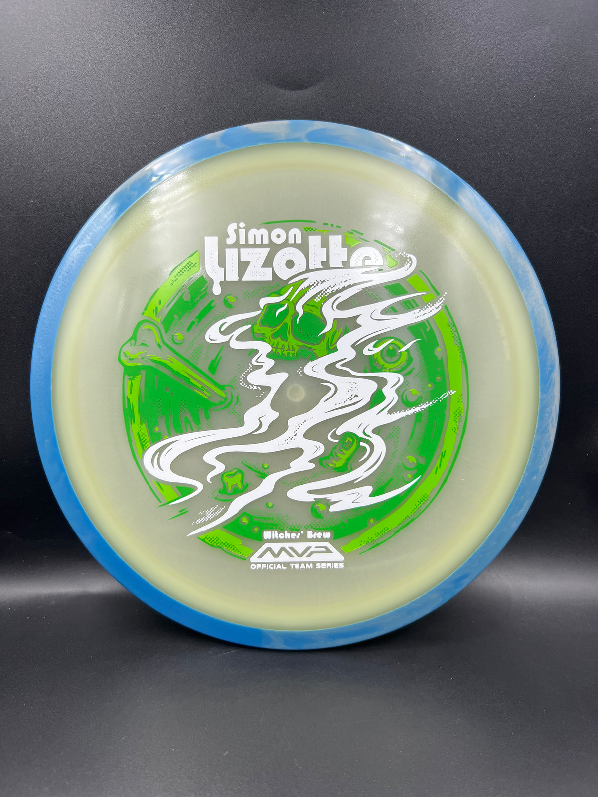Axiom Eclipse Aspect - Simon Lizotte 2026 Halloween Team Series Poison Green Blue Rim - 173g