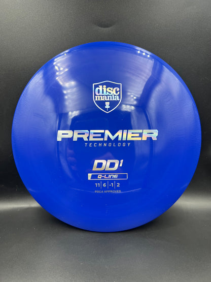 Discmania Q-Line DD1 Blue Silver - 166g