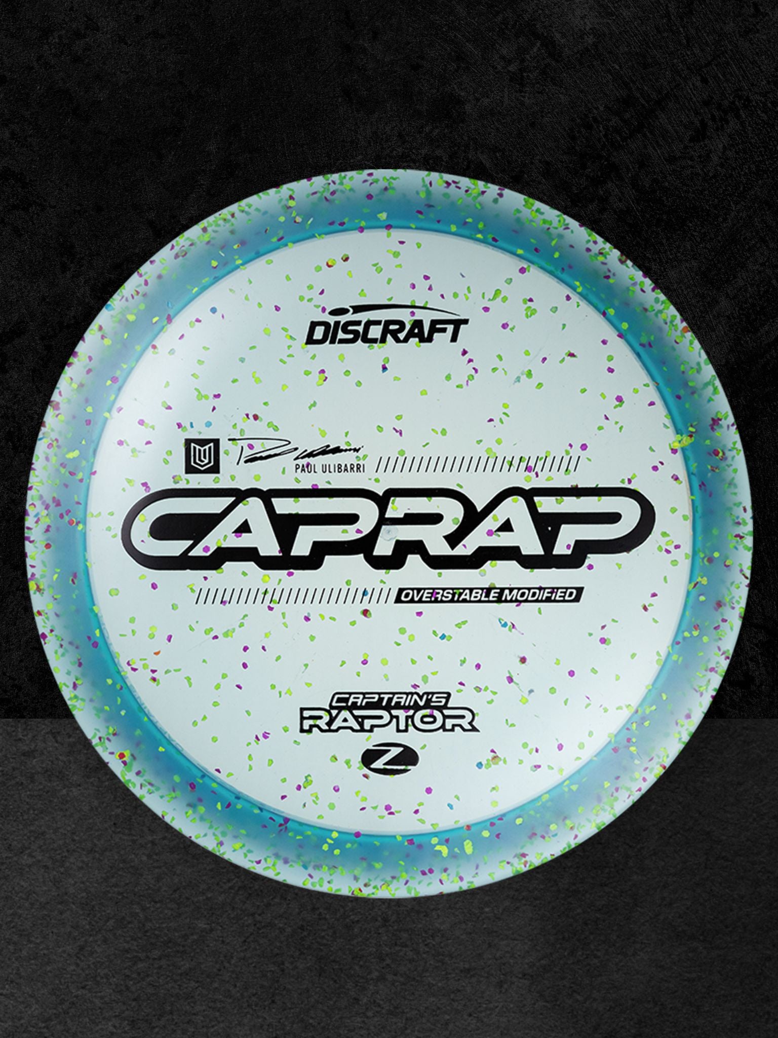 Discraft 2026 Paul Ulibarri Z Confetti Captain’s Raptor Pre-Order Discounted