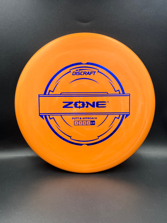 Discraft Putter Line Zone Orange Blue Stamp - 173g-174g