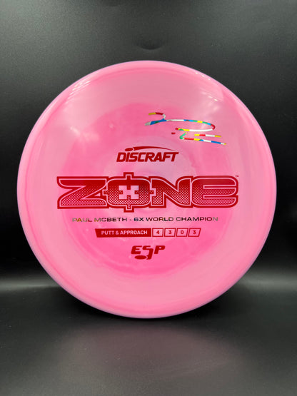 Discraft ESP Zone Refresh - Pink Red Wonderbread - 170g