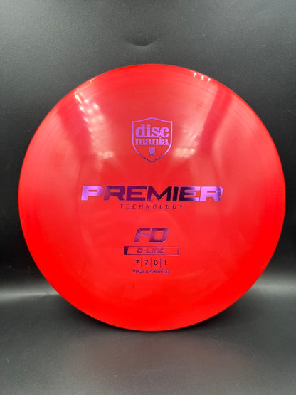 Discmania Q-Line FD Red Pink - 173g
