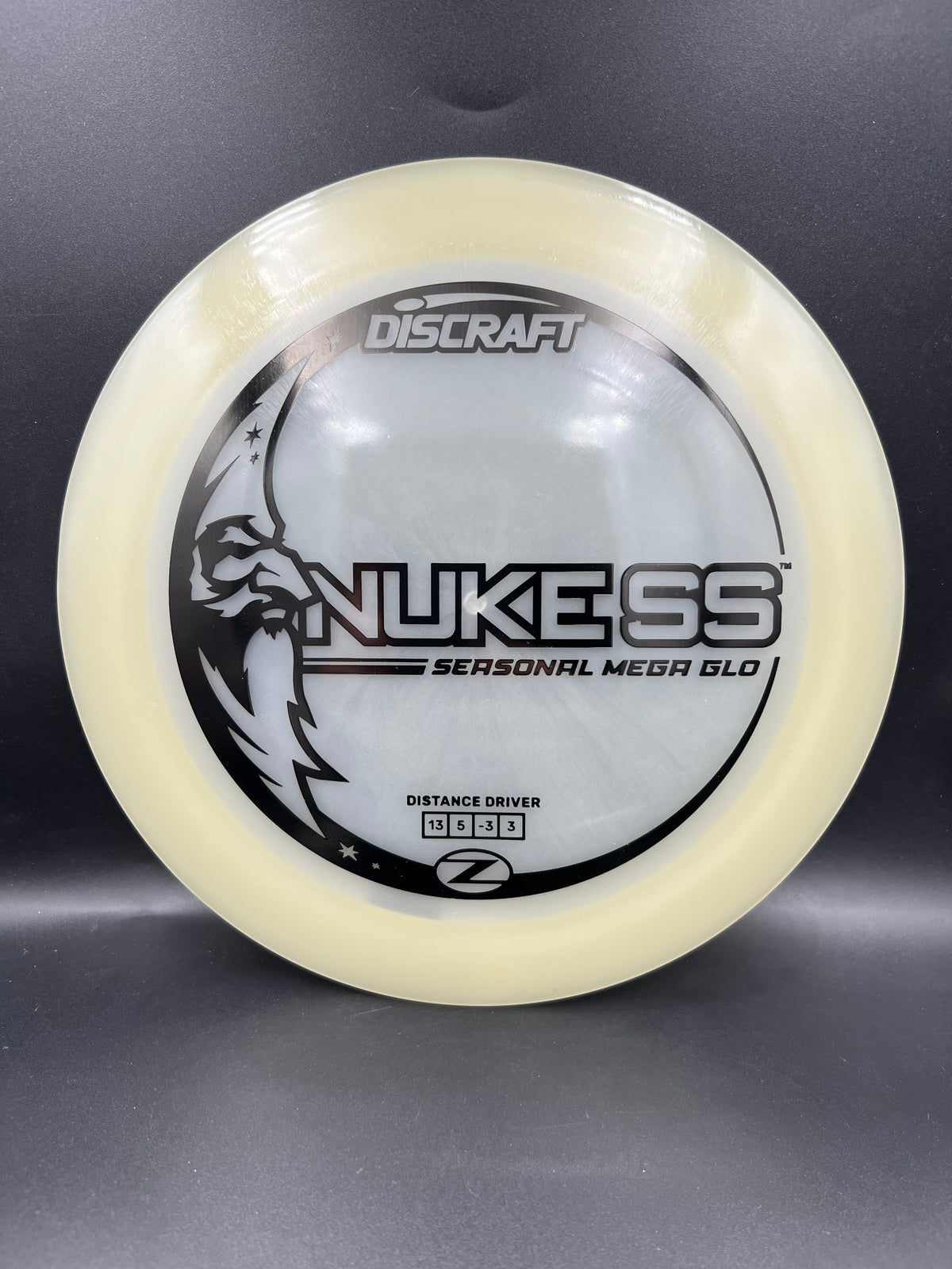 Discraft Mega Glo Nuke SS Black Stamp - 173g-174g