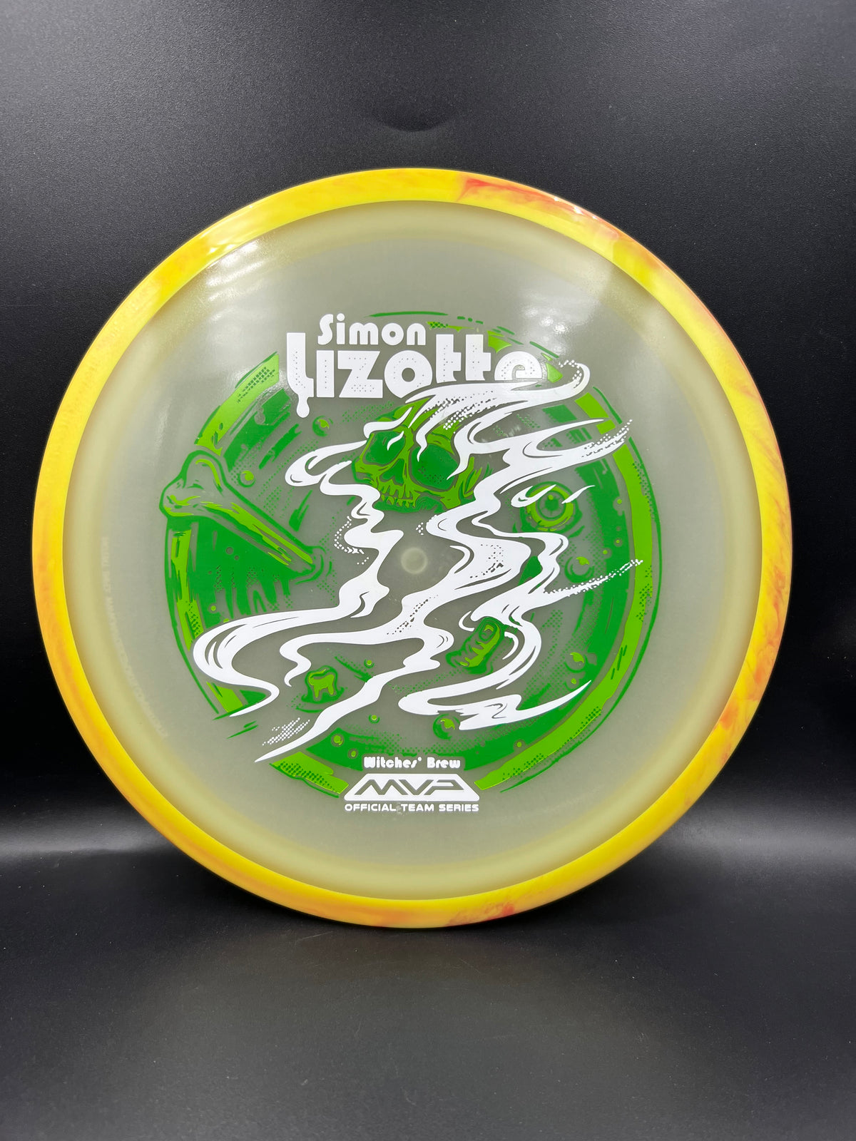 Axiom Eclipse Aspect - Simon Lizotte 2026 Halloween Team Series Poison Green Fire Rim - 173g