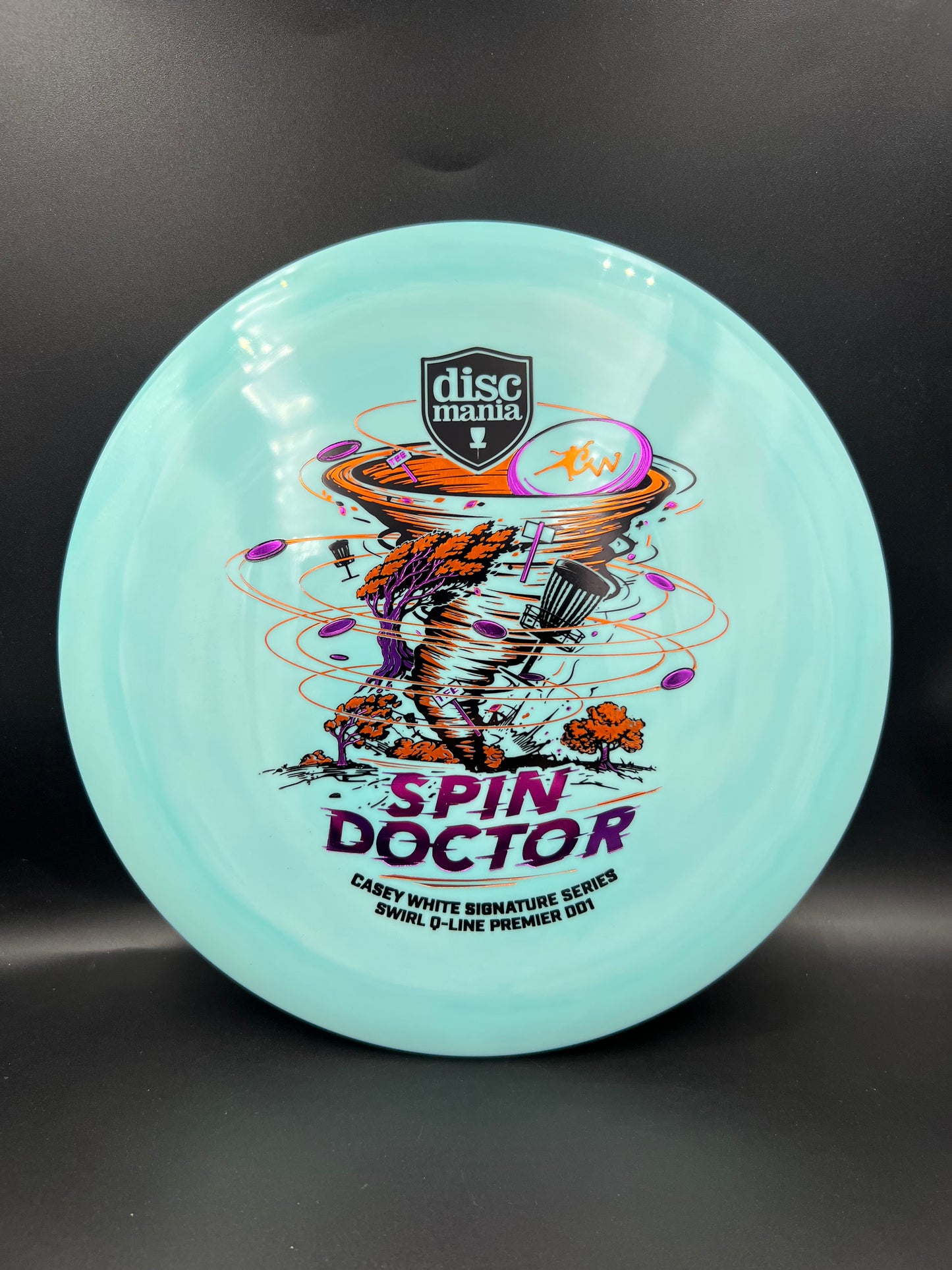 Discmania Spin Doctor - Casey White Signature Series Swirl Q-Line Premier DD1