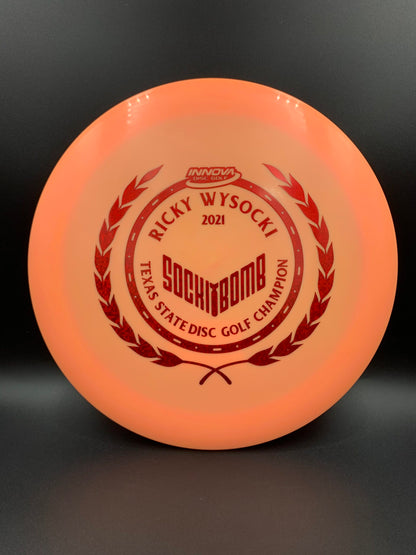 Innova Ricky Wysocki 2021 Texas State Disc Golf Champion Commemorative Star Destroyer 02