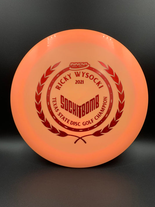 Innova Ricky Wysocki 2021 Texas State Disc Golf Champion Commemorative Star Destroyer 02