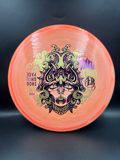 Thought Space 5501 Swirly Aura Pathfinder Peach Orange Pink Purple Gold - 176g