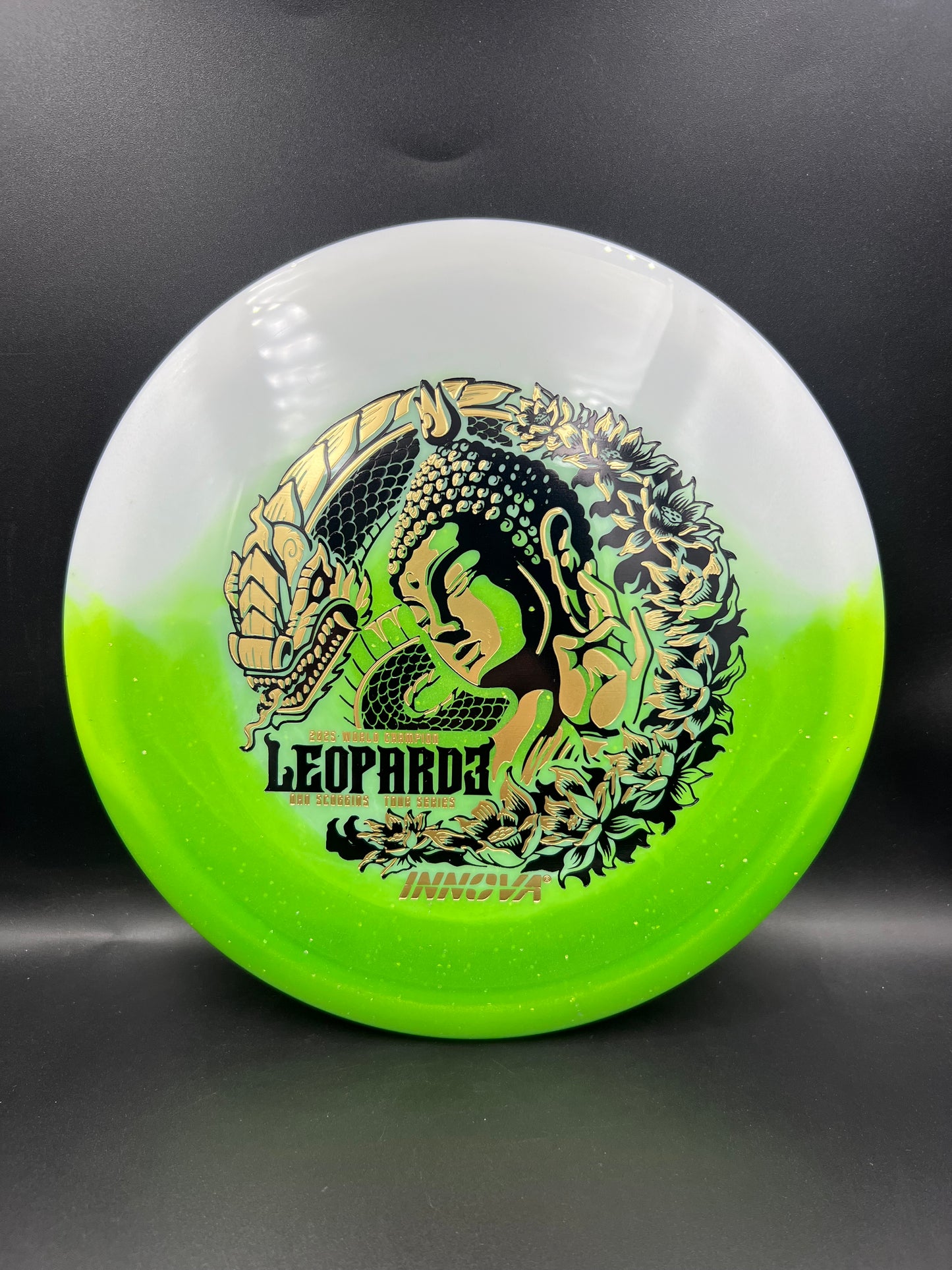 Innova 2026 Tour Series Ohn Scoggins DUO Leopard3 2- Green Bottom Black Gold - 173g-175g