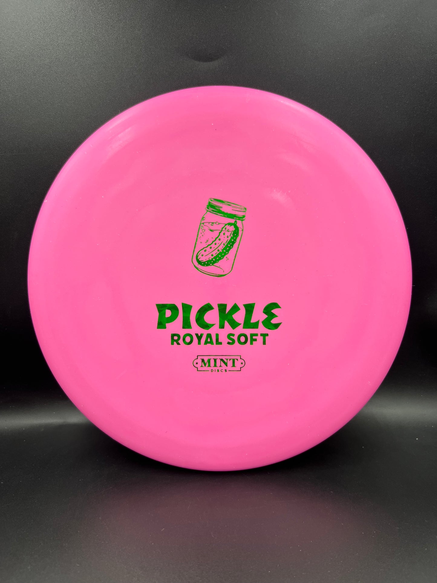 Mint Discs Royal Soft Pickle 5th Run Pink Green Shatter - 172g