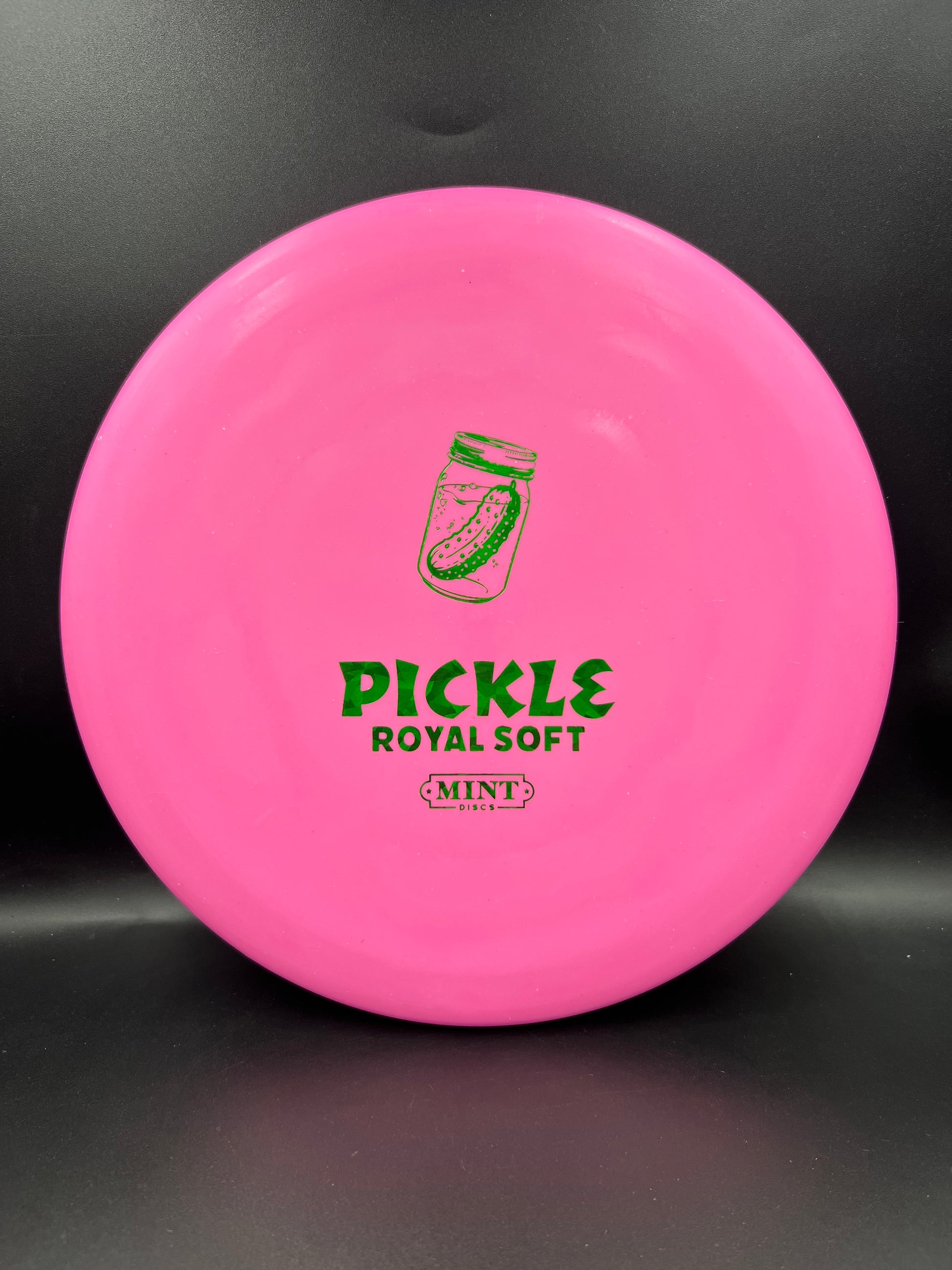 Mint Discs Royal Soft Pickle 5th Run Pink Green Shatter - 172g