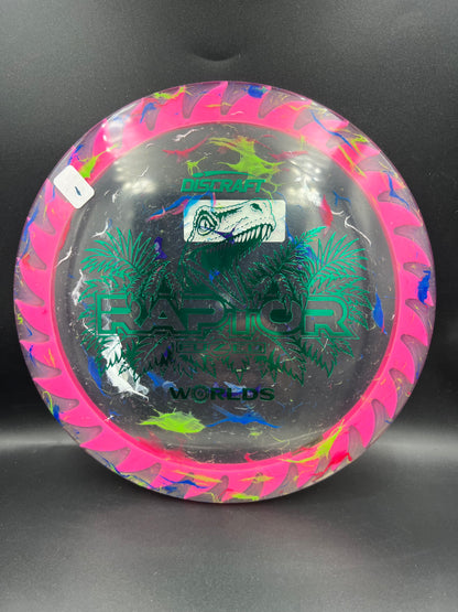 Discraft 2026 Worlds Jawbreaker Z Flx Fuzed Raptor Pink Green (1) - 173g-174g