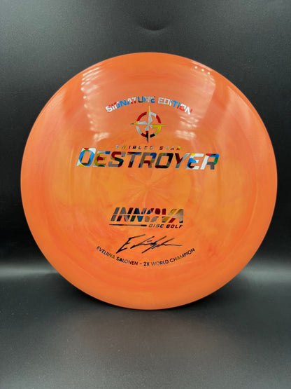 Innova Eveliina Salonen 2X World Champ Swirled Star Destroyer Orange Peach Wonderbread - 173g-175g