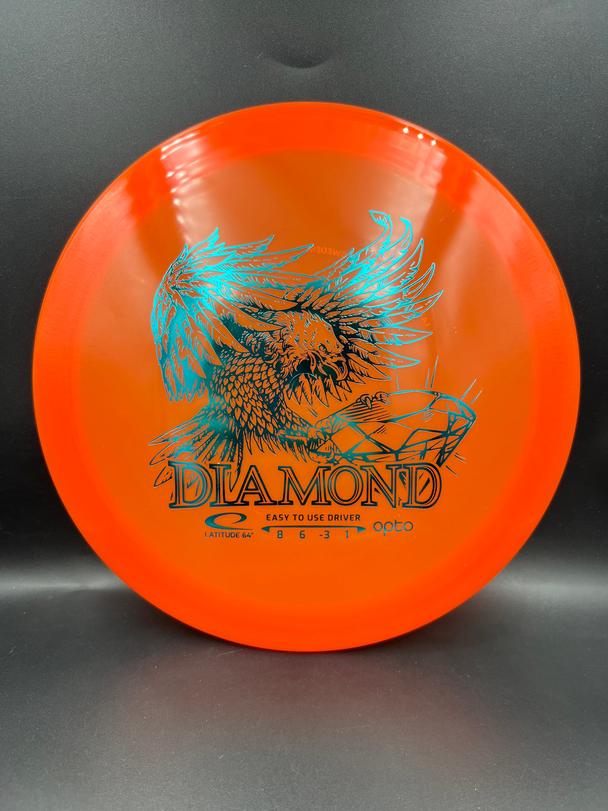 Latitude 64 Opto Diamond Orange Light Blue - 158g