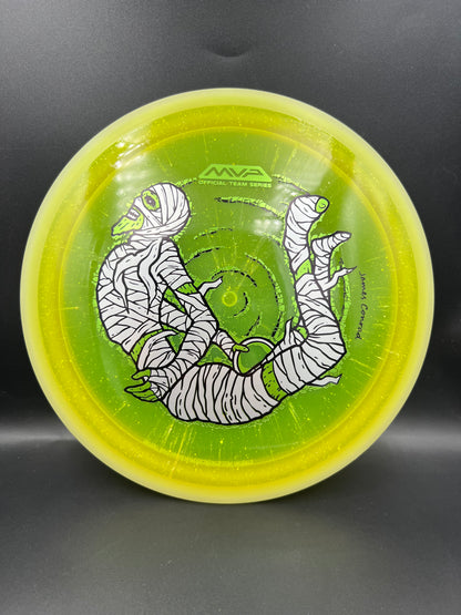 MVP Particle Proton Trail - James Conrad 2026 Halloween Team Series Yellow Green - 168g