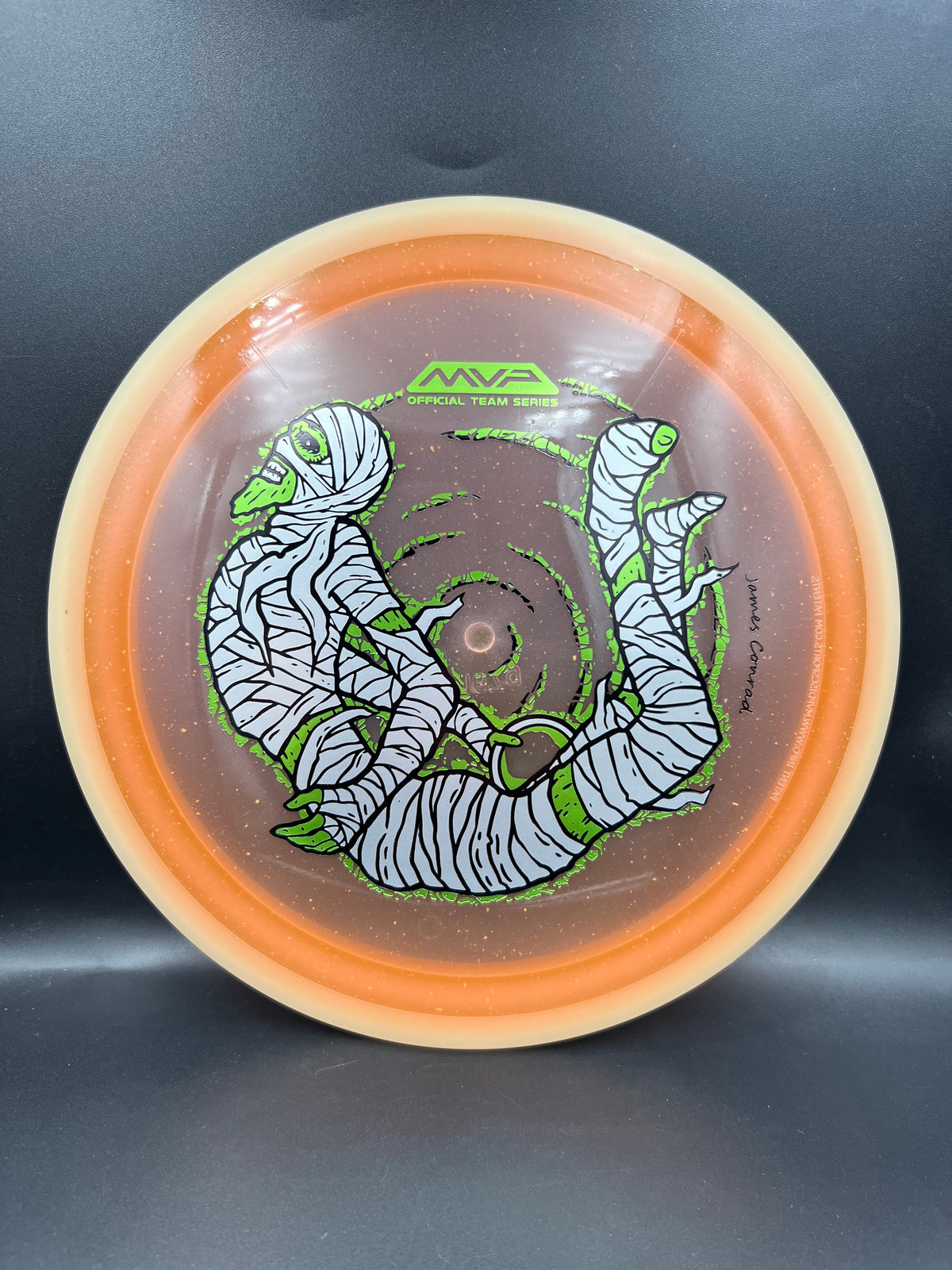 MVP Particle Proton Trail - James Conrad 2026 Halloween Team Series Light Orange Green - 167g