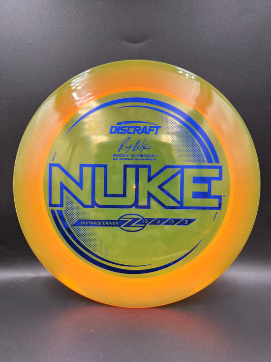 Discraft Z Nuke Refresh - Orange Blue Shatter - 173g-174g