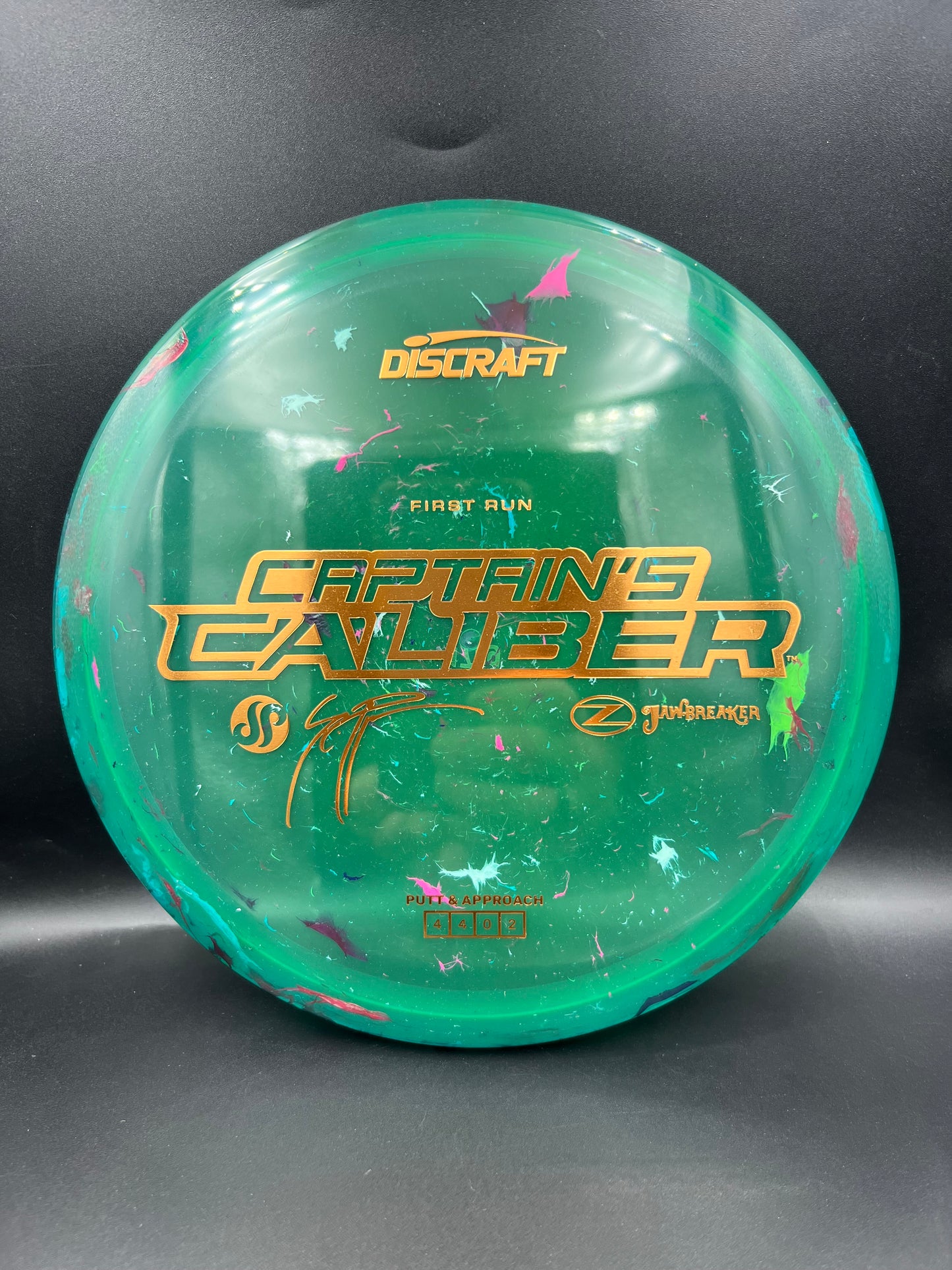 Discraft Seppo Paju First Run Z Jawbreaker Captain’s Caliber