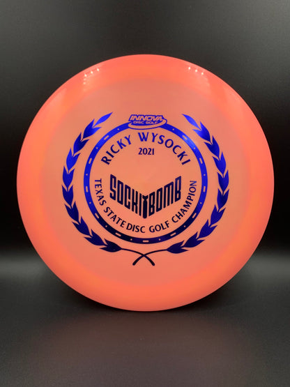 Innova Ricky Wysocki 2021 Texas State Disc Golf Champion Commemorative Star Destroyer 01