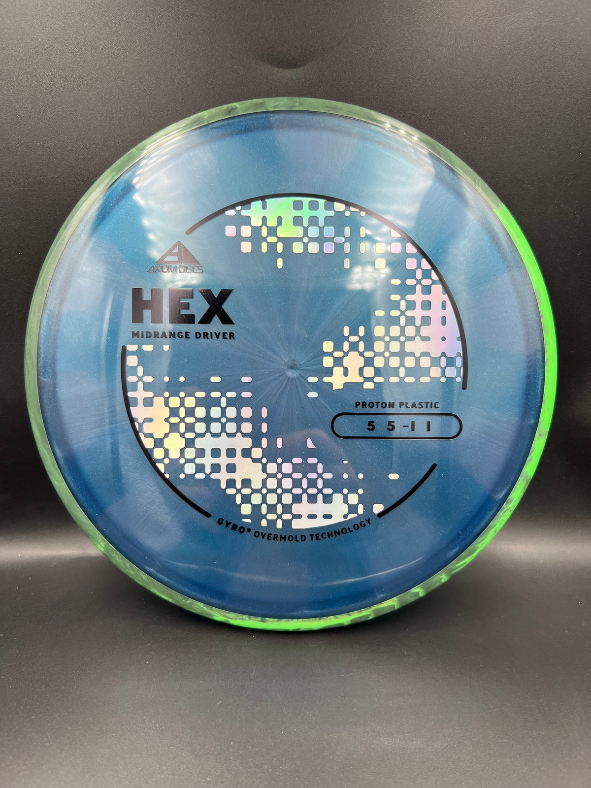 Axiom Proton Hex Blue Green Blend Rim - 174g