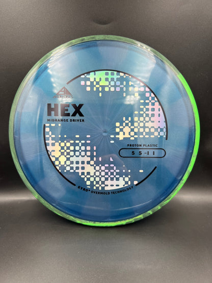 Axiom Proton Hex Blue Green Blend Rim - 174g
