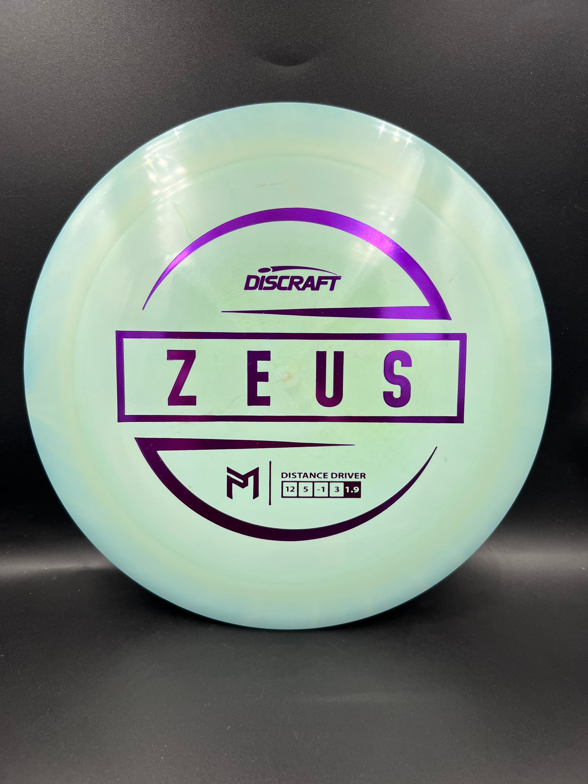 Discraft ESP Zeus Light Blue Green Purple - 164g-166g