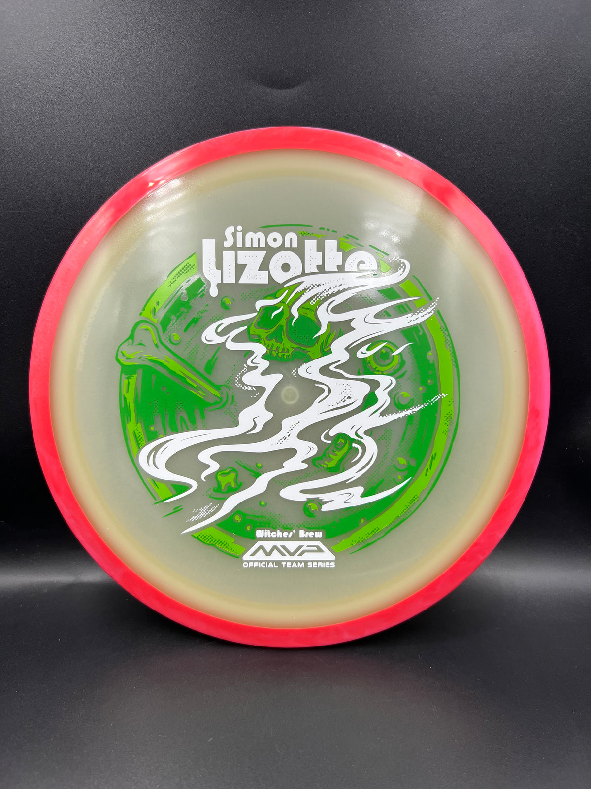 Axiom Eclipse Aspect - Simon Lizotte 2026 Halloween Team Series Poison Green Pink Red Rim - 174g