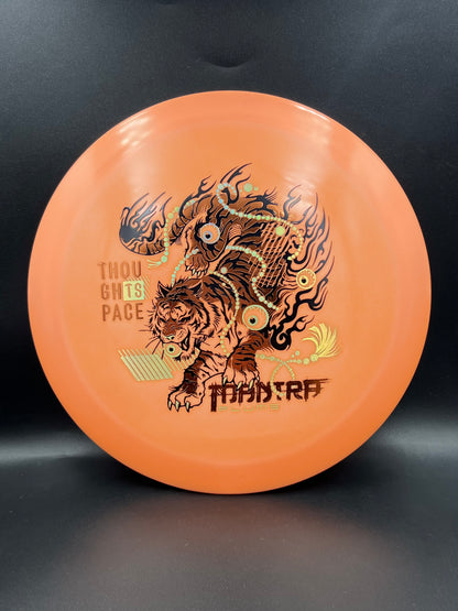 Thought Space Plume Mantra Light Orange Orange Black Stamp - 158g
