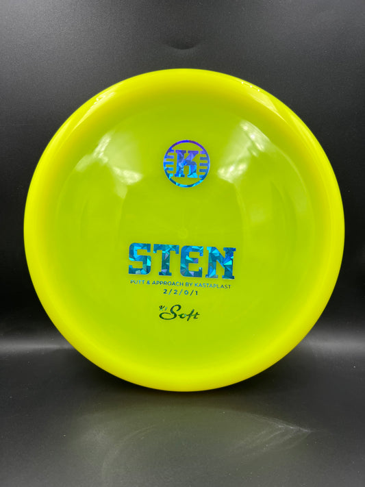 Kastaplast K1 Soft Sten Yellow Blue Shatter - 173g