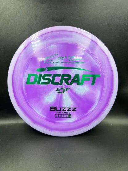 Discraft ESP Buzzz Purple Green - 172g