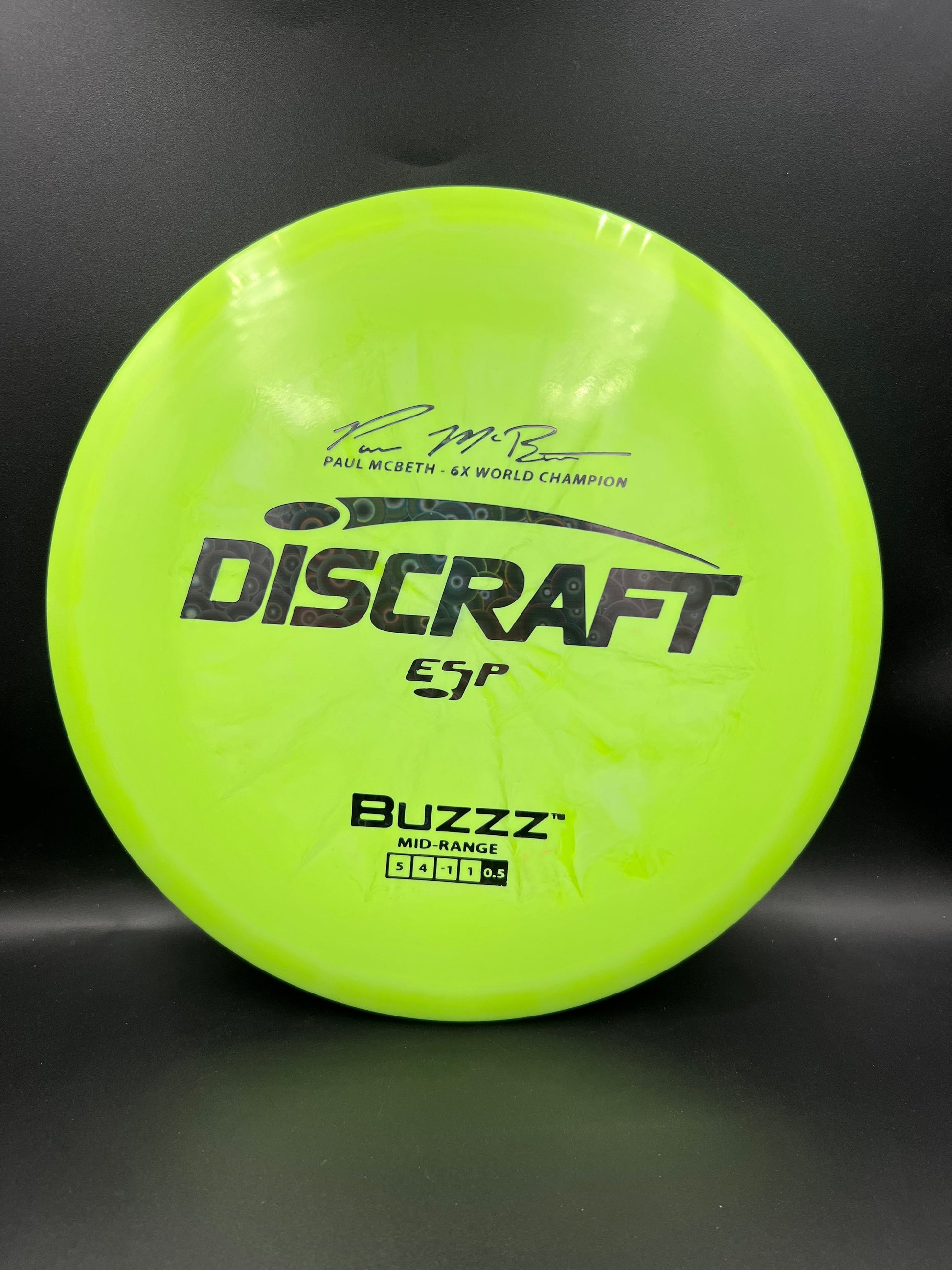 Discraft ESP Buzzz Green Dark Swirls - 167g-169g