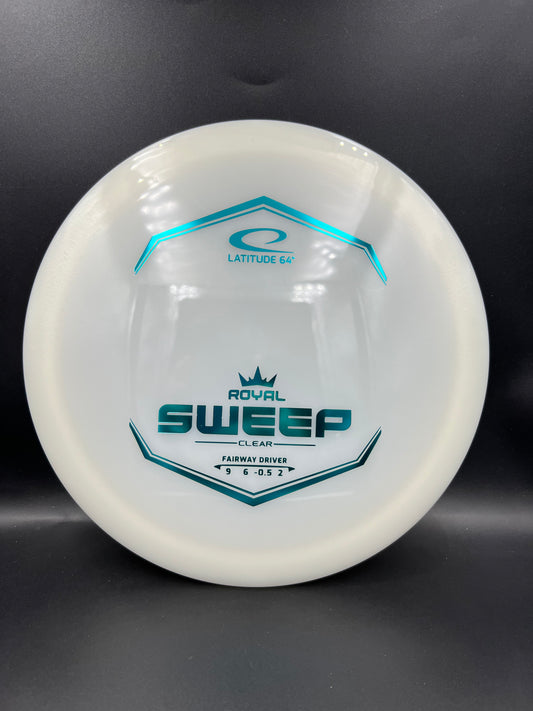 Latitude 64 Royal Clear Sweep White Teal - 176g