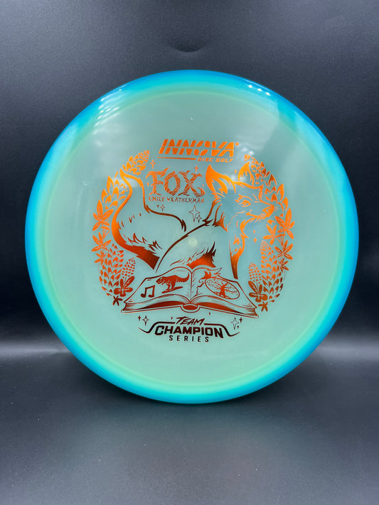 Innova Tour Series 2026 Proto Glow Halo Champion Fox Emily Weatherman Blue Orange - 180g