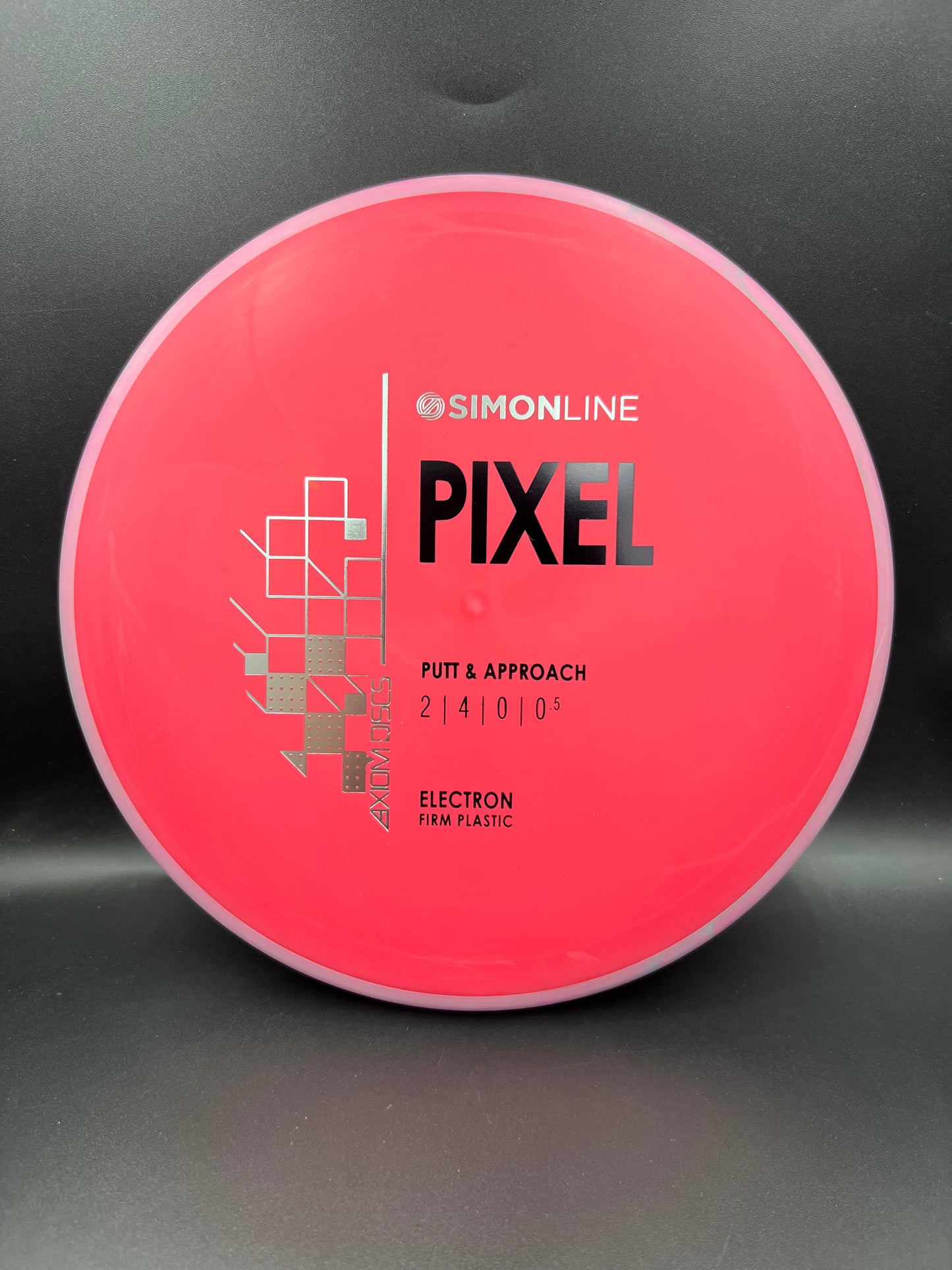 Axiom Electron Pixel Firm- Dark Pink Pink Rim - 174g