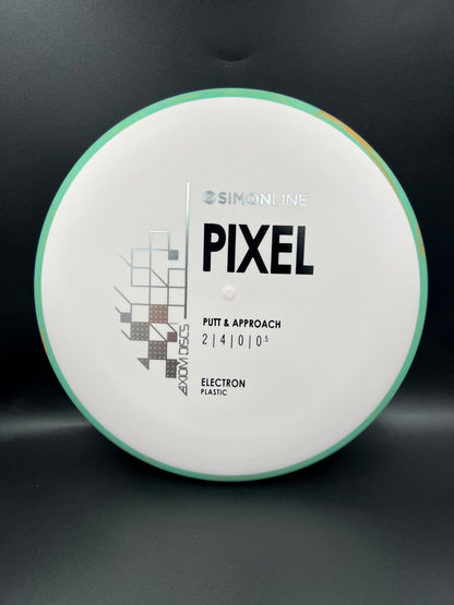Axiom Electron Pixel Med- White Aqua Rim - 173g