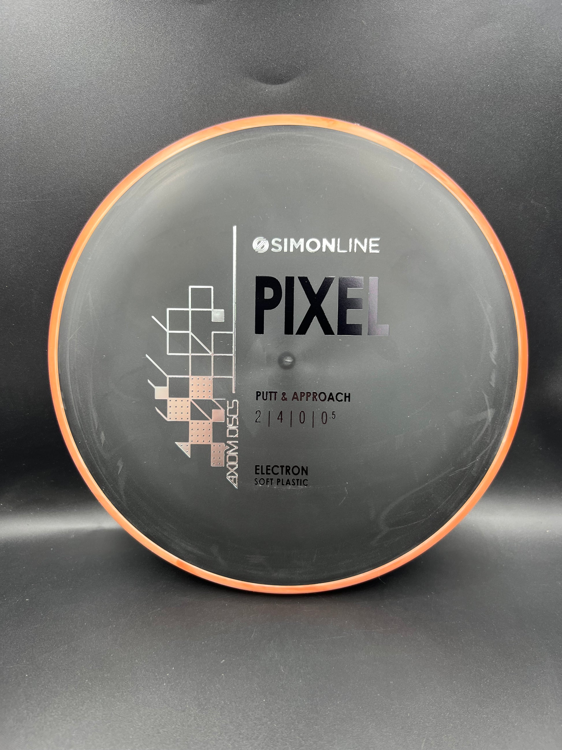 Axiom Electron Pixel Soft- Black Peach Rim - 171g