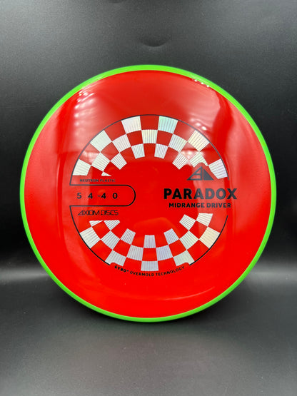 Axiom Neutron Paradox Red Green Rim - 178g